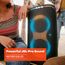 JBL PartyBox Stage 120 in Schwarz – Tragbare Bluetooth-Lautsprecher-Box mit JBL Pro Sound, Lichtshow, KI-Sound-Boost und Teleskopgriff – 12 h Laufzeit, UK Stecker (Typ G)