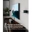 ULTIMEA 7.1 Surround Sound System für TV mit Dolby Atmos, App Steuerung, 4 kabelgebundene Surround-Lautsprecher, 460W Soundbar für Smart TV mit Wireless Subwoofer, Heimkino Sound System, Poseidon D80