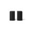 LG SPT8-S Rücklautsprecher-Set, Rücklautsprecher-Set für Soundbars, 100 W Leistung und 2,0 Kanäle, leistungsstarker und Surround-Sound, platzsparendes Design, Schwarz