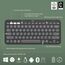 Logitech Pebble 2 Combo, kabellose Tastatur und Maus, leise und tragbar, anpassbar, Logi-Bolt, Bluetooth, Easy-Switch für Windows, macOS, iPadOS, Chrom, ARA-Layout - Graphit