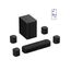 ULTIMEA 7.1 Kanal Surround Soundbar, Soundbar für den Fernseher mit 4 Surround Lautsprechern, 330 W, Surround Sound System, HDMI ARC, TV Soundbar mit Subwoofer, Bluetooth® 6.0, Aura A40 Pro