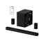 ULTIMEA Skywave X70 7.1.4ch Professionelles Kabelloses Surround Sound System für TV mit Dolby Atmos, 980W Soundbar mit 10" Kabellosem Subwoofer, 20Hz Tiefer Bass, GaN Verstärker, 4K HDR Pass-Through