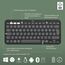 Logitech Pebble 2 Combo, kabellose Tastatur und Maus, leise und mobil, anpassbar, Logi Bolt, Bluetooth, Easy-Switch für Windows, macOS, iPadOS, Chrome - Deutsches QWERTZ-Layout, Weiß