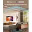 ULTIMEA 5.1 Soundbar mit Subwoofer, Soundbar für TV mit Dolby Atmos, Heimkino Soundsystem mit 2 Rear-Lautsprechern, Surround Sound, App-Steuerung, einstellbarem Bass, HDMI, Bluetooth®, Poseidon D60