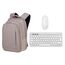 Logitech Pebble 2 Combo, kabellose Tastatur und Maus, leise und mobil, Deutsches QWERTZ-Layout, Weiß + Samsonite Guardit Classy -14.1 Zoll Laptoprucksack