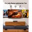 ULTIMEA 5.1 Soundbar mit Subwoofer, Soundbar für TV mit Dolby Atmos, Heimkino Soundsystem mit 2 Rear-Lautsprechern, Surround Sound, App-Steuerung, einstellbarem Bass, HDMI, Bluetooth®, Poseidon D60