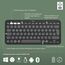 Logitech Pebble Keys 2 K380s, kabellose Multi-Device Bluetooth-Tastatur mit anpassbaren Sondertasten, schlank, mobil, Easy-Switch - Windows, macOS, iPadOS, Android, ChromeOS, Deutsches QWERTZ,Graphit