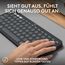 Logitech Pebble Keys 2 K380s, kabellose Multi-Device Bluetooth-Tastatur mit anpassbaren Sondertasten, schlank, mobil, Easy-Switch - Windows, macOS, iPadOS, Android, ChromeOS, Deutsches QWERTZ,Graphit