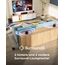 ULTIMEA 7.1 Kanal Surround Soundbar, Soundbar für den Fernseher mit 4 Surround Lautsprechern, 330 W, Surround Sound System, HDMI ARC, TV Soundbar mit Subwoofer, Bluetooth® 6.0, Aura A40 Pro