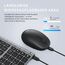 iClever Bluetooth Tastatur mit Maus, Wiederaufladbare Dualmodus USB & Bluetooth Tastatur aus Metall, 3 Geräte Verbindung Deutsch QWERTZ Funktastatur, für PC/Tablet/MacOS (Grau)