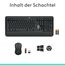Logitech MK540 Advanced Kabellose Tastatur und Maus Combo - Schwarz + Norton 360 Deluxe 2024, Antivirensoftware für 3 Geräte
