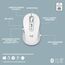 Logitech MK950 Signature Slim kabelloses Tastatur-Maus-Set, schlankes Design, leise tippen, Wechsel zwischen DREI Geräten, Bluetooth, mehrere Betriebssysteme, Windows und Mac, DEU QWERTZ-Layout, Weiß