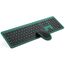 Tastatur Maus Set Kabellos, seenda SK38-3 Ultra-Dünne Wiederaufladbare Funktastatur, Ergonomische Keyboard Mouse mit Silikon Staubschutz für PC/Laptop/Smart TV, QWERTZ Layout