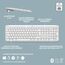Logitech MK950 Signature Slim kabelloses Tastatur-Maus-Set, schlankes Design, leise tippen, Wechsel zwischen DREI Geräten, Bluetooth, mehrere Betriebssysteme, Windows und Mac, DEU QWERTZ-Layout, Weiß