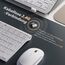 Tastatur Maus Set Kabellos, iClever kabellose Tastatur und Maus Ultra-Dünne Wiederaufladbare Funktastatur für PC/Laptop/Smart TV, QWERTZ Layout, Weiß