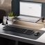 2.4G Maus Set kabellos, iClever Aluminium Wireless Slim Tastatur QWERTZ Layout (Deutsch), für Computer/Desktop/PC/Laptop/Oberfläsche/Smart TV und Windows 10/8/7/Vista/XP (2.4GHz, USB)