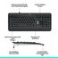 Logitech MK540 Advanced Kabellose Tastatur und Maus Combo - Schwarz + Norton 360 Deluxe 2024, Antivirensoftware für 3 Geräte
