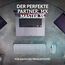 Logitech MX Keys S Plus kabellose Tastatur Uns Palm Rest Low Profile, Fluid Quiet Typing, Programmable, Backlighting, Bluetooth, USB C, Windows PC, Linux, Chrome, Mac, Deutsches QWERTZ - Grau