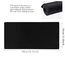 HIHUHEN mauspad/Gaming Mauspad 600 x 300 x 3mm/ XL Mousepad/Tischunterlage Large Size/Verbessert Präzision und Geschwindigkeit(60x30 Black001)