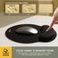 GIM Mauspad Gelkissen Mousepad mit Handauflage Ergonomisches Mauspad Tastatur Handgelenkauflage Gelkissen Mausunterlage für Computer und Laptop