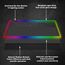 Gaming Mauspad RGB, 800x300mm, XXL Gaming Mousepad groß, 14 Beleuchtungs Modi 7 LED Farben Wasserdicht rutschfest für Tastatur Computer PC Gamer Schreibtisch, Schwarz