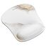 TECKNET Mauspad mit Gelkissen, Memory Foam Mousepad Ergonomisches Wasserdicht Komfort Mausmatte mit Handgelenkpolster Handauflage für Alle Maus Offfice Heim Computer Laptop