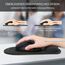 TECKNET Mauspad mit Gelkissen, Memory Foam Mousepad Ergonomisches Wasserdicht Komfort Mausmatte mit Handgelenkpolster Handauflage für Alle Maus Offfice Heim Computer Laptop, 2 Pack