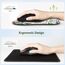 TECKNET Mauspad mit Gelkissen, Memory Foam Mousepad Ergonomisches Wasserdicht Komfort Mausmatte mit Handgelenkpolster Handauflage für Alle Maus Offfice Heim Computer Laptop