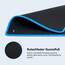TECKNET Mauspad, 28 x 21 cm Gaming Mousepad mit Wasserdicht und Rutschfester Gummi für PC-Büro, Arbeit, Gaming, Studium, Laptop, Computer, Zuhause-Blau
