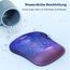 TECKNET Mauspad mit Gelkissen, Memory Foam Mousepad Ergonomisches Wasserdicht Komfort Mausmatte mit Handgelenkpolster Handauflage für Alle Maus Offfice Heim Computer Laptop, 2 Pack
