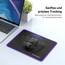TECKNET Mauspad, 28 x 21 cm Gaming Mousepad mit Wasserdicht und Rutschfester Gummi für PC-Büro, Arbeit, Gaming, Studium, Laptop, Computer, Zuhause-Lila