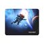 TECKNET Mauspad, 28 x 21 cm Gaming Mousepad mit Wasserdicht und Rutschfester Gummi für PC-Büro, Arbeit, Gaming, Studium, Laptop, Computer, Zuhause-Astronauten Blau