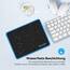 TECKNET Mauspad, 28 x 21 cm Gaming Mousepad mit Wasserdicht und Rutschfester Gummi für PC-Büro, Arbeit, Gaming, Studium, Laptop, Computer, Zuhause-Blau