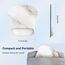 TECKNET Mauspad mit Gelkissen, Memory Foam Mousepad Ergonomisches Wasserdicht Komfort Mausmatte mit Handgelenkpolster Handauflage für Alle Maus Offfice Heim Computer Laptop