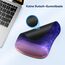 TECKNET Mauspad mit Gelkissen, Memory Foam Mousepad Ergonomisches Wasserdicht Komfort Mausmatte mit Handgelenkpolster Handauflage für Alle Maus Offfice Heim Computer Laptop, 2 Pack