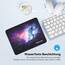 TECKNET Mauspad, 28 x 21 cm Gaming Mousepad mit Wasserdicht und Rutschfester Gummi für PC-Büro, Arbeit, Gaming, Studium, Laptop, Computer, Zuhause-Astronaut