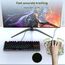 TECKNET Mauspad mit Gelkissen, Memory Foam Mousepad Ergonomisches Wasserdicht Komfort Mausmatte mit Handgelenkpolster Handauflage für Alle Maus Offfice Heim Computer Laptop