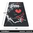 Titanwolf XXXL Übergröße Mauspad 1200x600mm, Gaming Mousepad Groß,120x60 cm Tischunterlage Large Size, verbessert Präzision und Geschwindigkeit XXXL, für Logitech Maus und Tastatur, Japan Ink Painting