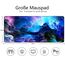 Gaming Mauspad XXL Großes Mousepad mit vernähten Kanten - Wasserdicht und rutschfest - Verbessert Präzision und Geschwindigkeit - Für PC, MacBook(Sternennebe, 400L x 900B mm)