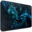 Sidorenko Gaming Mauspad - 280 x 200 mm - Mouse Pad mit Vernähte Kanten - Rutschfester Mousepad mit Einer speziellen Oberfläche verbessert Geschwindigkeit und Präzision - Maus Pad in blau