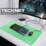 TECKNET Mauspad XXL Speed Gaming, 900x400 mm Schreibtischunterlage Grün, Gamer Mouse Pad, Wasserdicht Mousepad, Spezielle Oberfläche Verbessert Präzision und Geschwindigkeit, rutschfeste Gummibasis