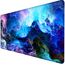 Gaming Mauspad XXL Großes Mousepad mit vernähten Kanten - Wasserdicht und rutschfest - Verbessert Präzision und Geschwindigkeit - Für PC, MacBook(Sternennebe, 400L x 900B mm)