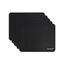 cimetech Gaming Mauspad für Büro, Mousepad 23 x 18 cm, ultradünn, verbessert Geschwindigkeit und Genauigkeit, rutschfeste Gummibasis, strukturiert, verschleißfest, waschbar, 5 Stück
