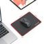 TECKNET Mauspad, 3 Pack Mousepad 270 x 210 mm, wasserdichte Gaming Mauspad Mausmatte mit vernähte Kanten, rutschfeste Gummiunterseite, Glatte Oberflächen, Geeignet für Computer, Laptop und PC (Rot)