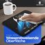 Sidorenko Gaming Mauspad - 280 x 200 mm - Mouse Pad mit Vernähte Kanten - Rutschfester Mousepad mit Einer speziellen Oberfläche verbessert Geschwindigkeit und Präzision - Maus Pad in schwarz