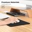 cimetech Mauspad 260 x 21 x 3 mm Gaming Mousepad mit Wasserdicht und Rutschfester Gummi für PC-Büro, Arbeit, Gaming, Studium, Laptop, Computer, Zuhause-Schwarz