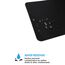 Sidorenko Gaming Mauspad XXL Grün - Großes Mousepad 350x260 mm - rutschfeste Schreibtischunterlage für Gaming und Büro - Fransenfreie Ränder - Präzises und langlebiges Large Mouse pad maxlvl