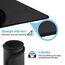 Sidorenko Gaming Mauspad XXL Grün - Großes Mousepad 350x260 mm - rutschfeste Schreibtischunterlage für Gaming und Büro - Fransenfreie Ränder - Präzises und langlebiges Large Mouse pad maxlvl