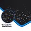 TECKNET Mauspad, 3 Pack Mousepad 270 x 210 mm, wasserdichte Gaming Mauspad Mausmatte mit vernähte Kanten, rutschfeste Gummiunterseite, Glatte Oberflächen, Geeignet für Computer, Laptop und PC