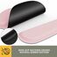 GIM Mouse Mat Gel Cushion Mouse Pad with Palm Rest Ergonomic Mouse Pad (Rosa)